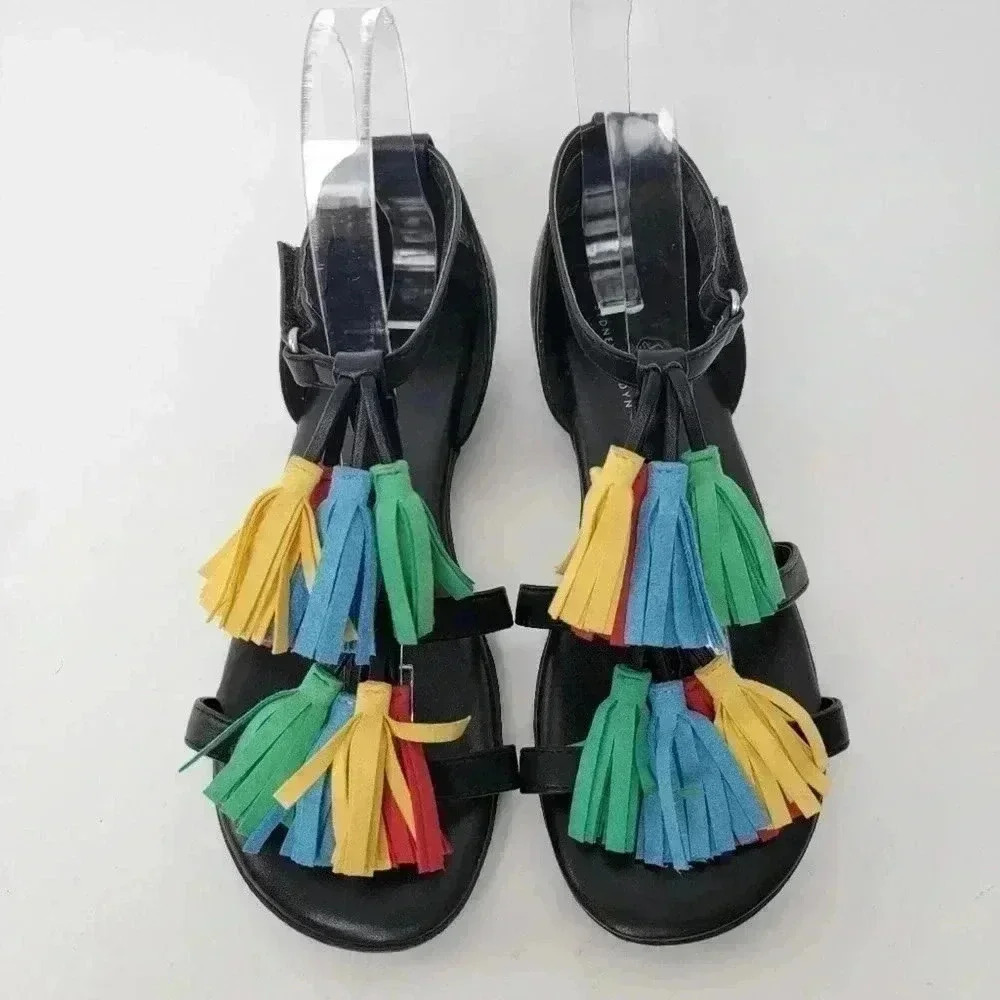 Rainbow Tassle Sandals │ 5 - Picture 6 of 11